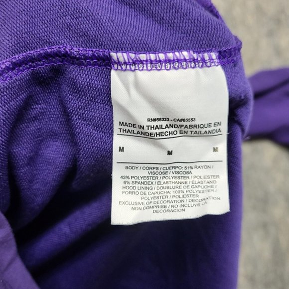 Nike Dri-Fit Phoenix Suns Purple Elite Shooter Long Sleeve Shirt Mens Medium - Picture 9 of 13